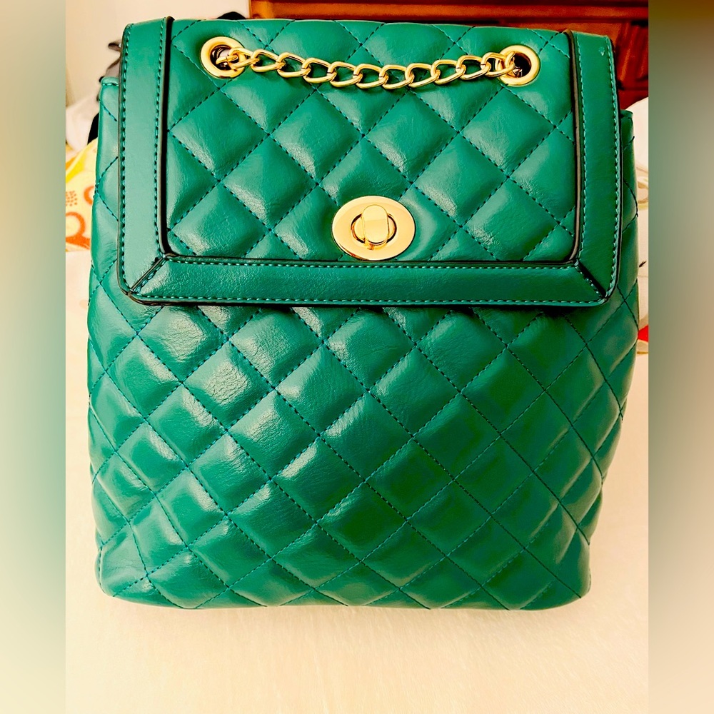 Women city chic backpack